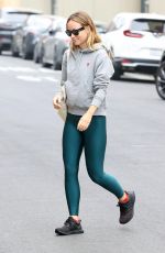 OLIVIA WILDE Arrives at Tracy Anderson Gym in Studio City 05/16/2023