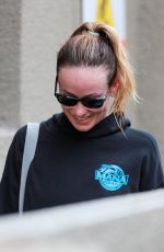 OLIVIA WILDE Arrives at Tracy Anderson Gym on Los Angeles 05/09/2023