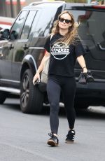 OLIVIA WILDE Arrives at Tracy Anderson Studio in Studio City 05/18/2023