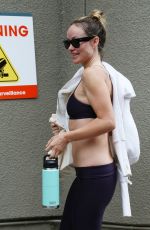 OLIVIA WILDE Leaves Her Workout Session in Los Angeles 05/23/2023