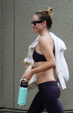 OLIVIA WILDE Leaves Her Workout Session in Los Angeles 05/23/2023
