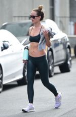 OLIVIA WILDE Leaves Intense Morning Workout in Los Angeles 05/10/2023