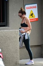 OLIVIA WILDE Leaves Intense Morning Workout in Los Angeles 05/10/2023