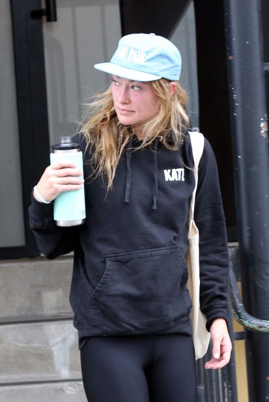OLIVIA WILDE Leaves Morning Workout in Los Angeles 05/30/2023