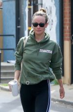 OLIVIA WILDE Leaves Tracy Anderson Gym in Los Angeles 05/15/2023