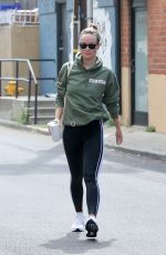 OLIVIA WILDE Leaves Tracy Anderson Gym in Los Angeles 05/15/2023