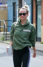 OLIVIA WILDE Leaves Tracy Anderson Gym in Los Angeles 05/15/2023
