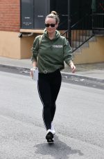OLIVIA WILDE Leaves Tracy Anderson Gym in Los Angeles 05/15/2023