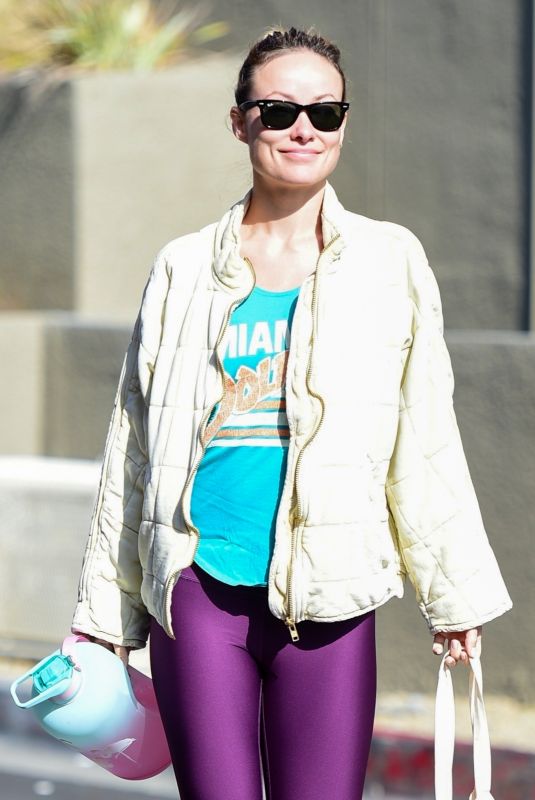 OLIVIA WILDE Out and About in Los Angeles 05/08/2023