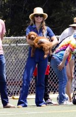 OLIVIA WILDE Watches Her Son Play Soccer in Los Feliz 05/20/2023