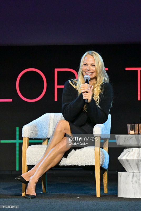 PAMELA ANDERSON Speaks at Fysee Pamela, A Love Story May in Los Angeles 05/14/2023