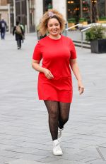 PANDORA CHRISTIE Arrives at Smooth Radio in London 05/05/2023