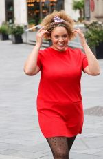 PANDORA CHRISTIE Arrives at Smooth Radio in London 05/05/2023