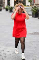 PANDORA CHRISTIE Arrives at Smooth Radio in London 05/05/2023