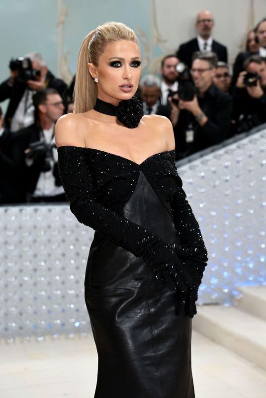 PARIS HILTON at 2023 Met Gala Celebrating Karl Lagerfeld: A Line of Beauty in New York 05/01/2023