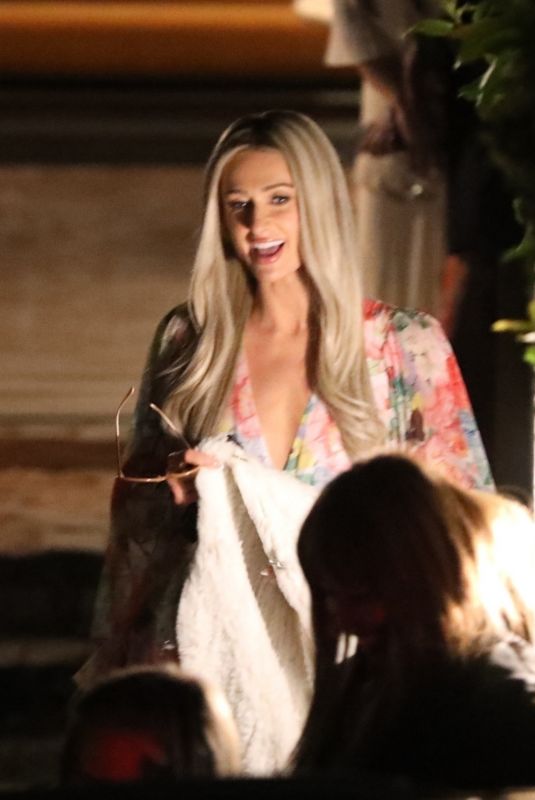 PARIS HILTON at a Kardashian Dinner Event in Los Angeles 05/10/2023