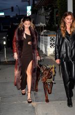 PARIS JACKSON and MEREDITH MICKELSON Arrives at Drake