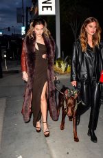 PARIS JACKSON and MEREDITH MICKELSON Arrives at Drake