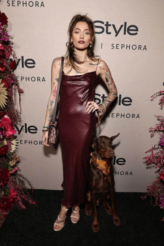 PARIS JACKSON at Instyle New & Next Issue Dinner Party in West Hollywood 05/10/2023