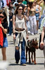 PARIS JACKSON Out with her Dog at Melrose & Fairfax Flea Market in Los Angeles 05/21/2023