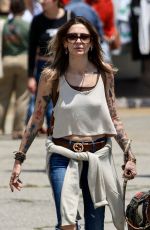 PARIS JACKSON Out with her Dog at Melrose & Fairfax Flea Market in Los Angeles 05/21/2023