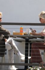 PENNY LANCASTER and Rod Stewart Leaves a Breakfast in Bel Air 05/12/2023