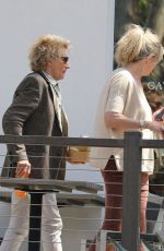PENNY LANCASTER and Rod Stewart Leaves a Breakfast in Bel Air 05/12/2023