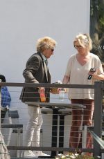PENNY LANCASTER and Rod Stewart Leaves a Breakfast in Bel Air 05/12/2023