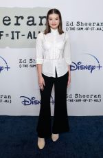 PEYTON ELIZABETH LEE at Ed Sheeran: The Sum of It All Premiere in New York 05/02/2023