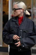 POM KLEMENTIEFF Leaves Martinez Hotel in Cannes 05/16/2023
