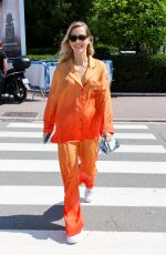 Pregnant CLAIRE HOLT Out in Cannes 05/23/2023