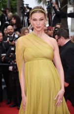 Pregnant KARLIE KLOSS at Indiana Jones and the Dial of Destiny Premiere at 76th Cannes Film Festival 05/18/2023