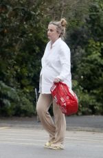 Pregnant TIFFANY WATSON Shopping at Waitrose 05/13/2023 