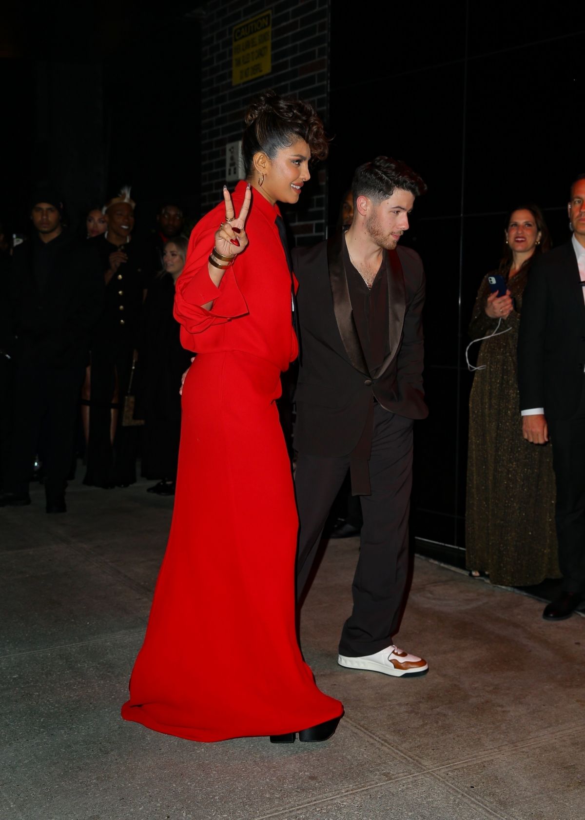PRIYANKA CHOPRA and Nick Jonas Arrives at Met Gala Afterparty in New ...