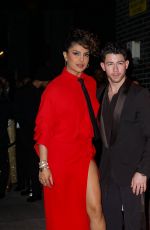 PRIYANKA CHOPRA and Nick Jonas Arrives at Met Gala Afterparty in New York 05/01/2023