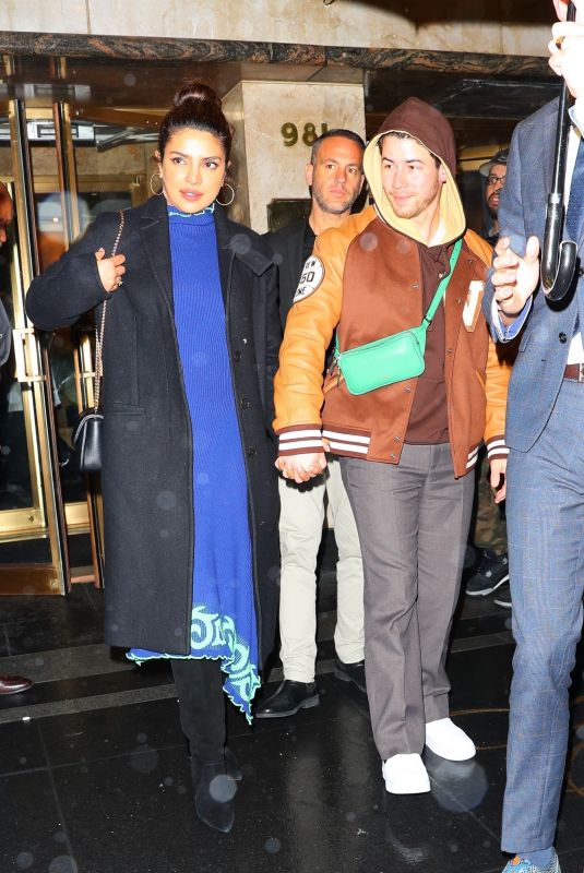 PRIYANKA CHOPRA and Nick Jonas Night Out in New York 04/30/2023