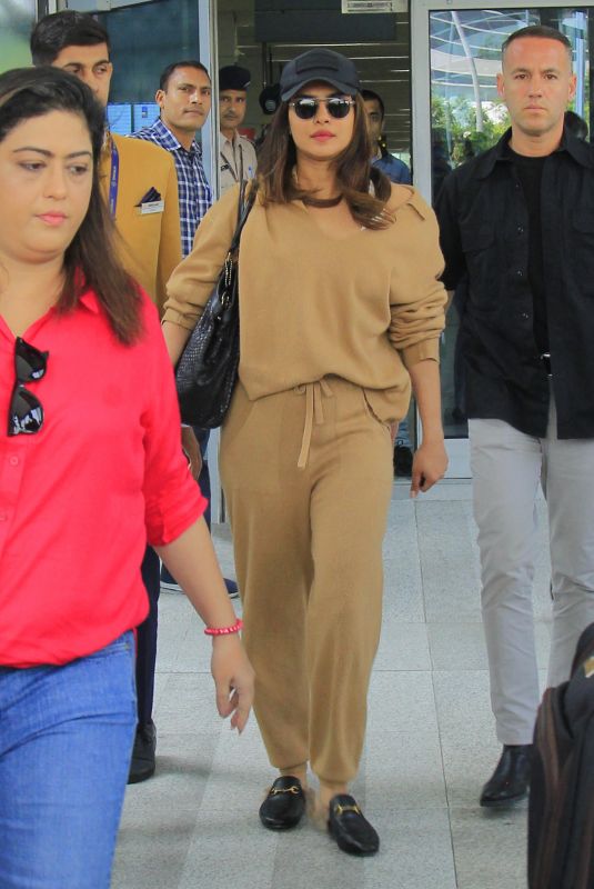 PRIYANKA CHOPRA Arrives at Airport in Delhi 05/12/2023