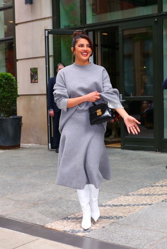 PRIYANKA CHOPRA Out Promotes Her Upcoming Show Citadel in New York 05/04/2023