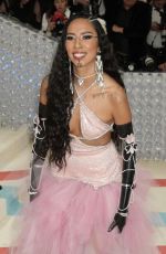 QUANNAH CHASINGHORSE at 2023 Met Gala Celebrating Karl Lagerfeld: A Line of Beauty in New York 05/01/2023