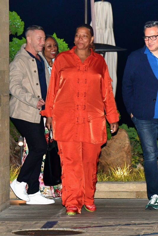 QUEEN LATIFAH Out for Dinner at Nobu in Malibu 05/01/2023