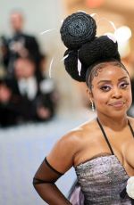 QUINTA BRUNSON at 2023 Met Gala Celebrating Karl Lagerfeld: A Line of Beauty in New York 05/01/2023