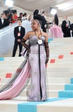 QUINTA BRUNSON at 2023 Met Gala Celebrating Karl Lagerfeld: A Line of Beauty in New York 05/01/2023