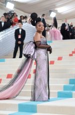 QUINTA BRUNSON at 2023 Met Gala Celebrating Karl Lagerfeld: A Line of Beauty in New York 05/01/2023