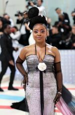 QUINTA BRUNSON at 2023 Met Gala Celebrating Karl Lagerfeld: A Line of Beauty in New York 05/01/2023