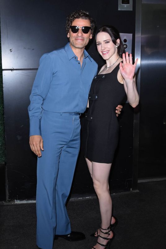 RACHEL BROSNAHAN and Oscar Isaac Out in New York 05/19/2023