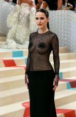RACHEL BROSNAHAN at 2023 Met Gala Celebrating Karl Lagerfeld: A Line of Beauty in New York 05/01/2023