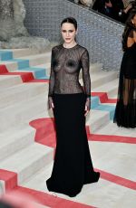 RACHEL BROSNAHAN at 2023 Met Gala Celebrating Karl Lagerfeld: A Line of Beauty in New York 05/01/2023