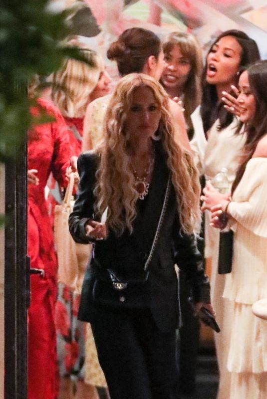 RACHEL ZOE and LINDSAY PRICE Leaves Keeping With The Kardashians Dinner Scene in Los Angeles 05/10/2023