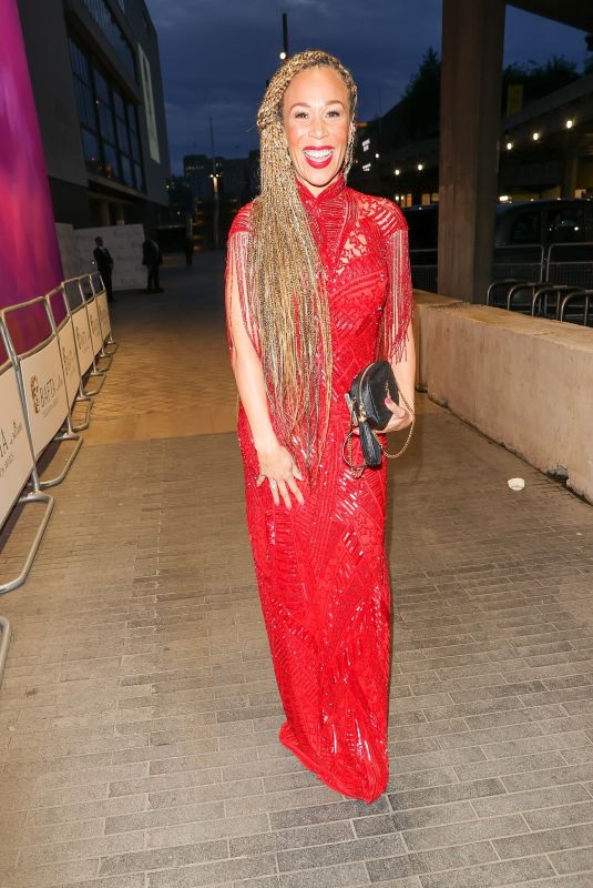 RIA HEBDEN Leaves 2023 BAFTA Television Awards in London 05/14/2023