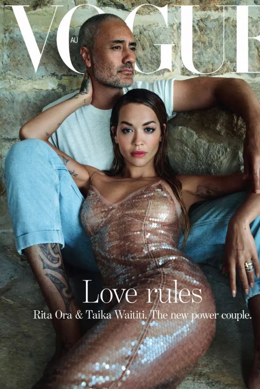 RITA ORA and Taika Waititi for Vogue Australia, June 2023